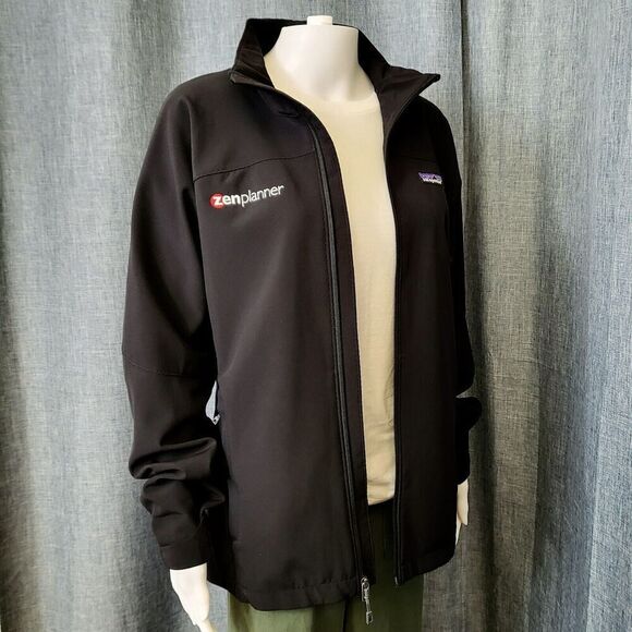 Patagonia Adze Softshell Jacket Black Branded 83545 Women's M - Picture 2 of 14